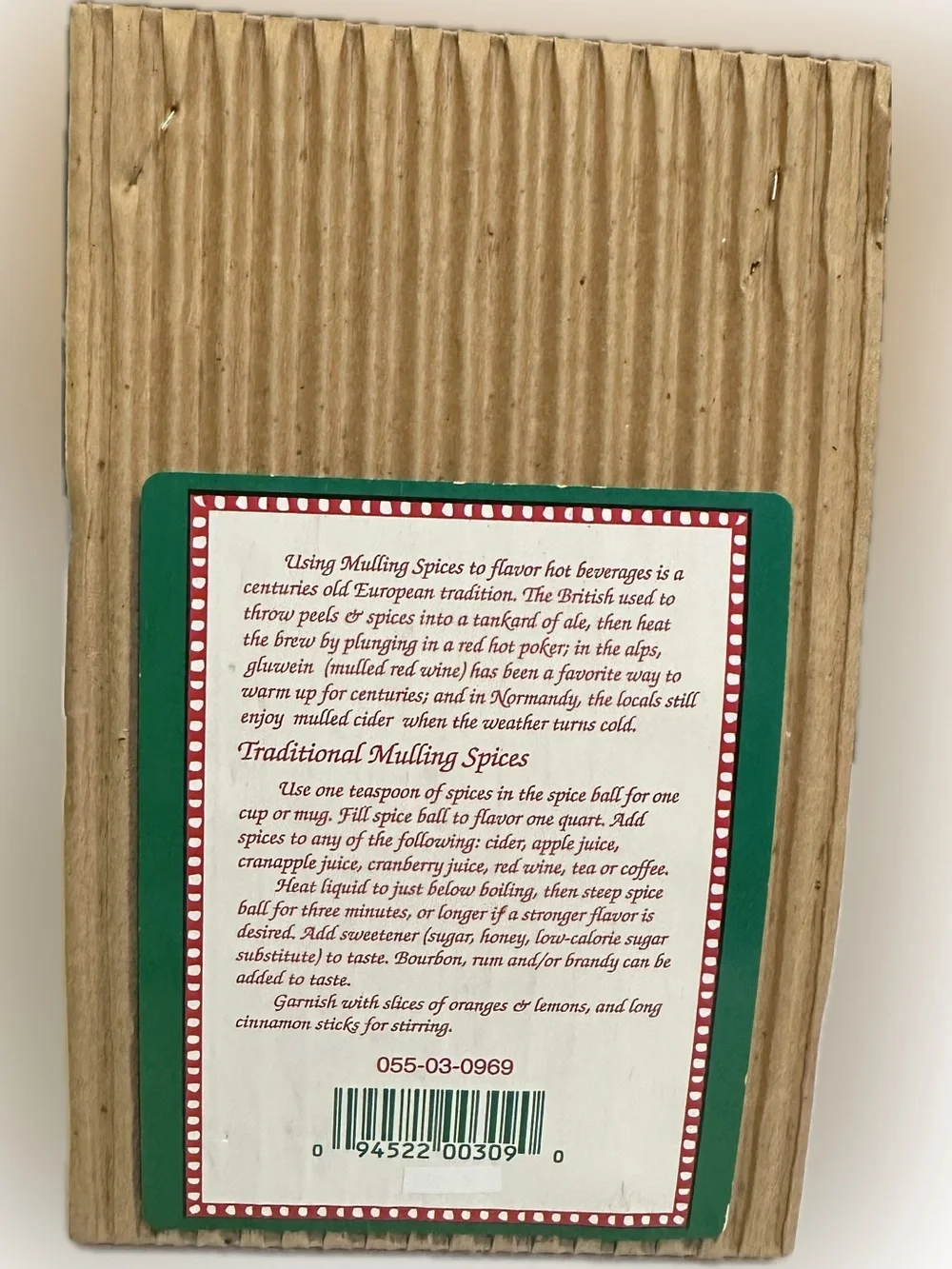 VTG TRADITIONAL MULLING SPICES STAINLESS CHRISTMAS TREE TEA SPICE INFUSER CIDER